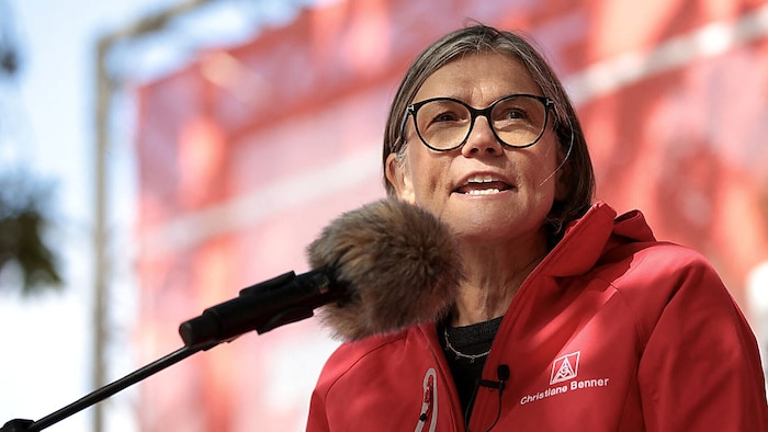 IG-Metall-Chefin Christiane Benner beklagt: „Überall brennt gerade die Hütte.“