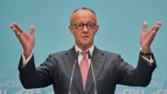 Deutschlands Bundeskanzler Friedrich Merz (CDU) gab am Montagnachmittag  nach der Landtagswahl ...