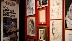 Mehr als 250 persönliche Erinnerungsstücke von Film-Ikone Brigitte Bardot werden in Paris ...