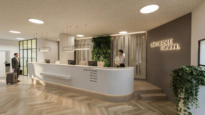 Der Airport muss aufholen, so wird das neue General Aviation Center aussehen.