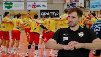 Luca Munzinger spielt seit 2024 in Krems und will mit den Wachauern auch in diesem Jahr in ...