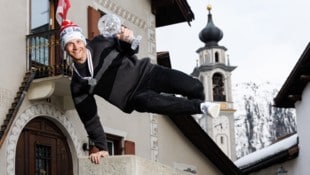 Eine Kristallkugel sowie zwei WM-Silberne hat Arvid Auner mit seinen Schräglagen am Snowboard ...