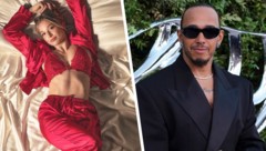 Lola Weippert und Lewis Hamilton