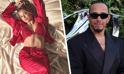 Lola Weippert und Lewis Hamilton