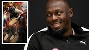 Usain Bolt schwingt das Tanzbein wie ein Blitz ...