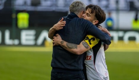 Sascha Horvath und Didi Kühbauer