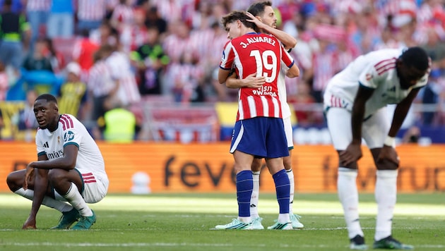 Atletico ging im Derby gegen Real als Sieger hervor.