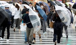 In Japan wütete Taifun „Dujuan“. Mehrere Menschen werden vermisst.