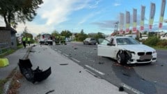 Der BMW war Richtung Linz unterwegs
