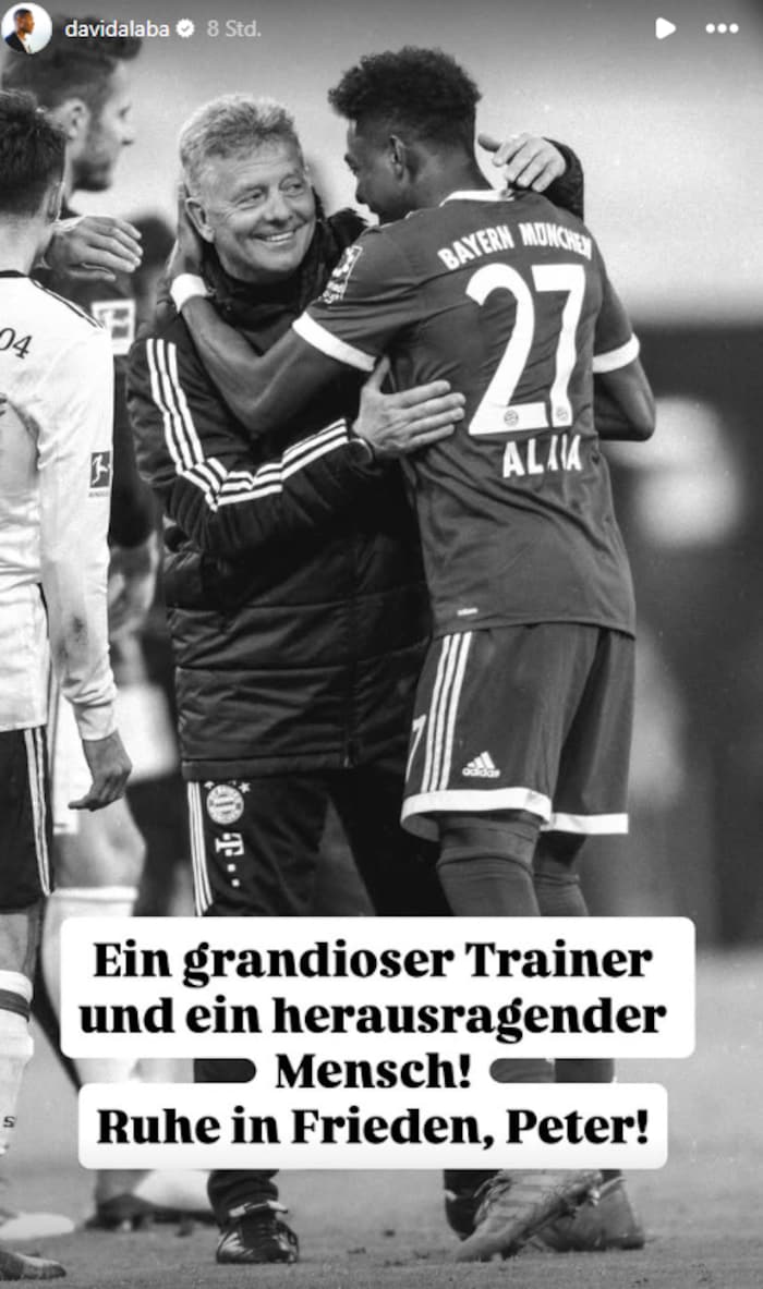David Alaba und Peter Hermann erlebten bei den Bayern viele gemeinsame Erfolge.