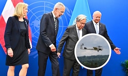 Der UNO-Generalsekretär traf heimische Spitzenpolitiker und sprach davon, dass Österreich helfen ...