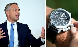 Wirtschaftsminister Wolfgang Hattmannsdorfer (ÖVP) bringt die Uhr-Verordnung in den Ministerrat ...