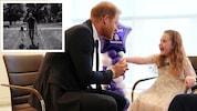 Egal, wie viel Aufregung um ihn herrscht: Mit Kindern zeigt sich Prinz Harry von seiner ...