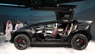 Saudi-Arabien will mit futuristischen Autos den Markt erobern.