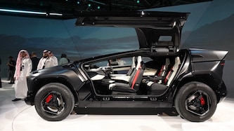 Saudi-Arabien will mit futuristischen Autos den Markt erobern,