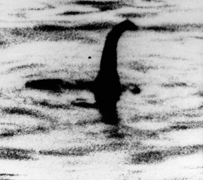 Hier soll Nessie auf einer älteren Aufnahme zu sehen sein.