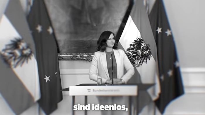 ... die Bundesregierung (im Bild ÖVP-Integrationsministerin Claudia Bauer), ...