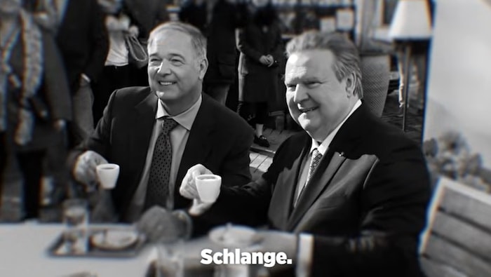 ... Ex-WKO-Boss Walter Ruck und Wiens Bürgermeister Michael Ludwig (SPÖ, re.).