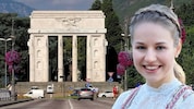 Das Siegesdenkmal mitten in Bozen mit astreiner Fascho-Symbolik: Trotz zig Beseitigungsversuche ...