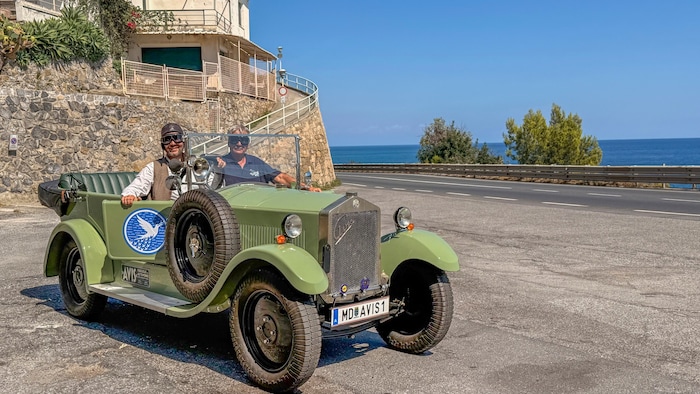 Rallye-Fahrt an der Riviera