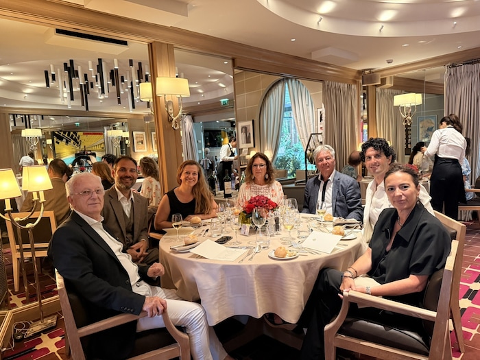 Im noblen Automobile Club de Monaco wurde ein historisches Siegermenü serviert.