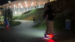 Zu zweit und auch oftmals viel zu schnell: Vor allem in den Abend- und Nachtstunden spielt es ...