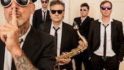 Peter Szenczy, Manfred Kröpfl, Kurt Grath, Markus Bratusa und Philipp Jagschitz bringen auf ...