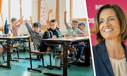 Indra Collini (NEOS, rechts) unterstützt die Pläne für eine sechsjährige Volksschule.  