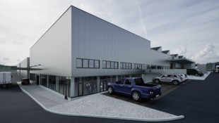 So soll die neue Halle von Schinko aussehen.