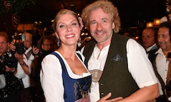 Thomas Gottschalk besuchte in der Vergangenheit immer gerne das Münchner Oktoberfest – hier auf ...