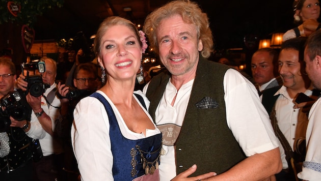 Thomas Gottschalk besuchte in der Vergangenheit immer gerne das Münchner Oktoberfest – hier auf ...