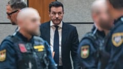 René Benko am Dienstag kurz vor Prozessbeginn