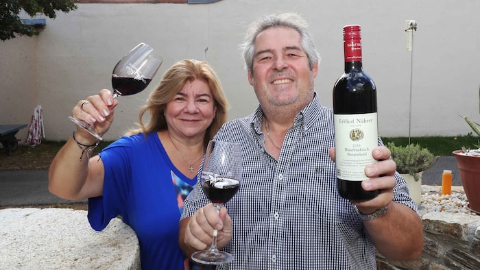 Mit einem Blaufränkisch 2024 setzt der Weinbau von Sylvia und Dietmar Nährer in St. ...