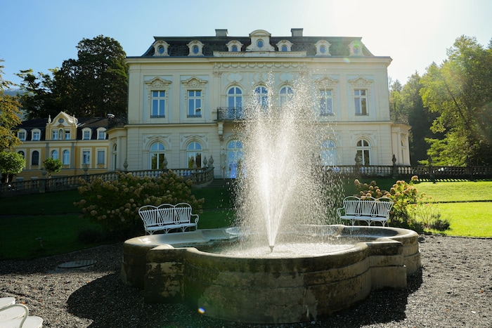 Die Villa Raczynski.