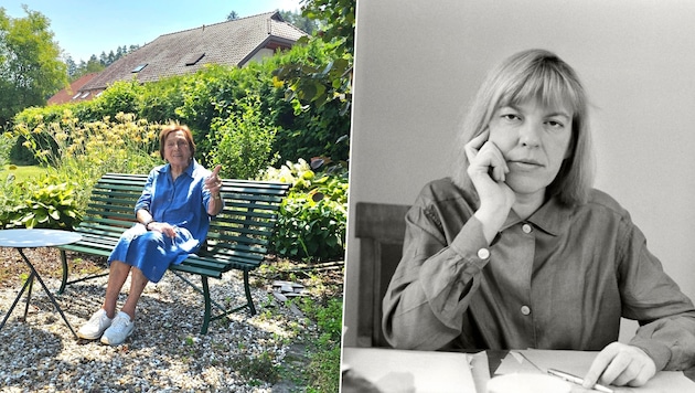 Wilma Krautzer und Ingeborg Bachmann drückten in Klagenfurt zehn Jahre zusammen die Schulbank.