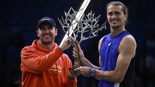 Alexander Zverev mit Bruder Mischa
