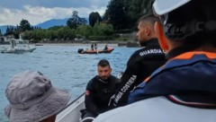 Vor der italienischen Gemeinde San Siro wird nach einem vermissten Touristen gesucht.