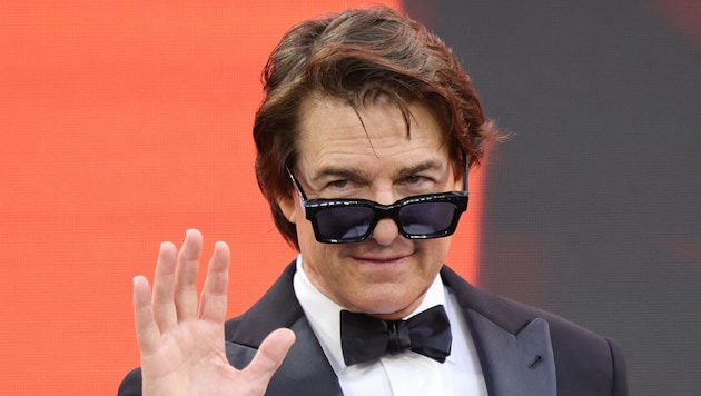 Hollywood-Glamour mit einem gehörigen Schuss Extravaganz! Tom Cruise hat zur „Digger“-Premiere ...