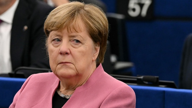 Die frühere Kanzlerin Merkel verweist auf das politische Erbe von Konrad Adenauer.