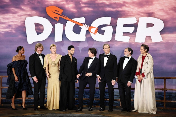Star-Auflauf in London: Zur Weltpremiere von „Digger“ versammelte sich die hochkarätige ...