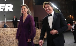 Prinzessin Kate und Tom Cruise bei der Premiere seines neuen Films „Digger“ in London. Die ...