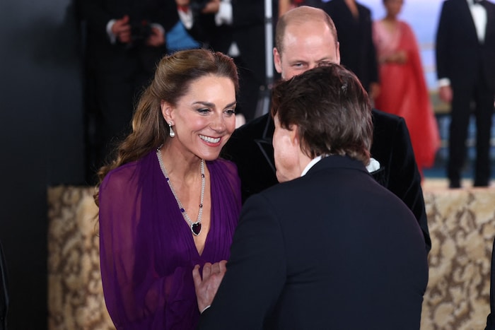 Cruise begrüßte Prinzessin Kate besonders herzlich.
