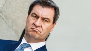Markus Söder droht: Bei einer Linksregierung in Berlin wolle er den Geldhahn zudrehen.