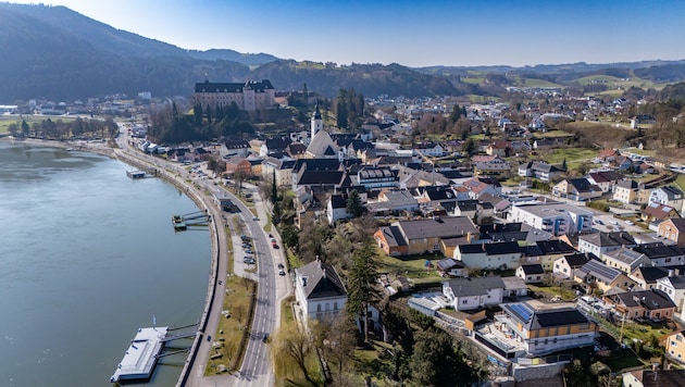 Die Kirche in Grein wurde verwüstet.