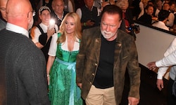 Arnie und Heather im Paarlauf in München