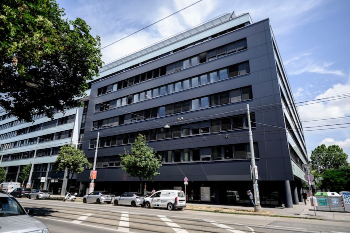 Das Gebäude der MA 35 in der Dresdner Straße 93 in Wien-Brigittenau