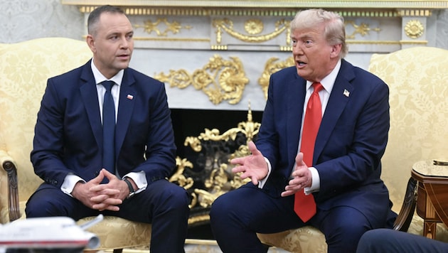 Polens Präsident Karol Nawrocki will eine US-Militärbasis nach Donald Trump benennen.
