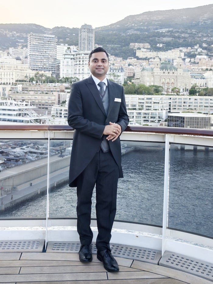 Einige Suiten bieten Butler-Service – Prakash Bajpayee ist der Chef-Butler.