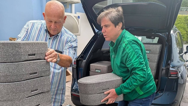 Franz Binder organisiert „Essen auf Rädern“ in Pinkafeld.
