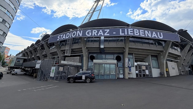 Puristisch: Das Grazer Stadion hat keinen Namenssponsor.